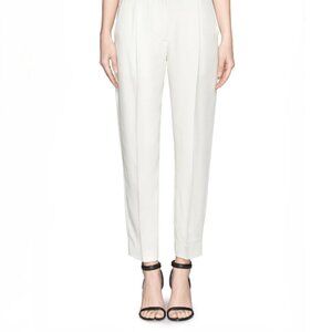 TheLifestyledCo | Ivory/White Trouser/pant‎ tapered leg | Size XS Women's